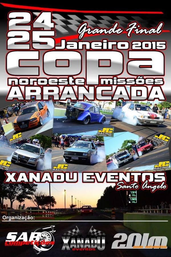Final Campeonato Noroeste Missões de Arrancada 2014