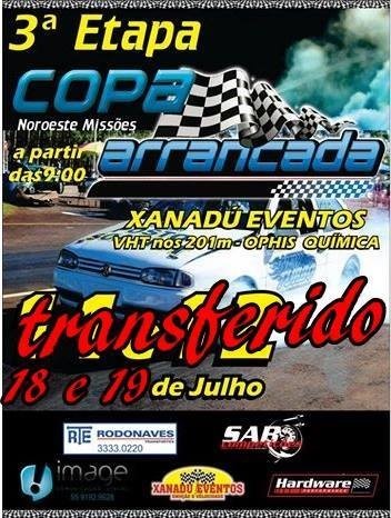 3ª Etapa Copa Noroeste Missões 2015