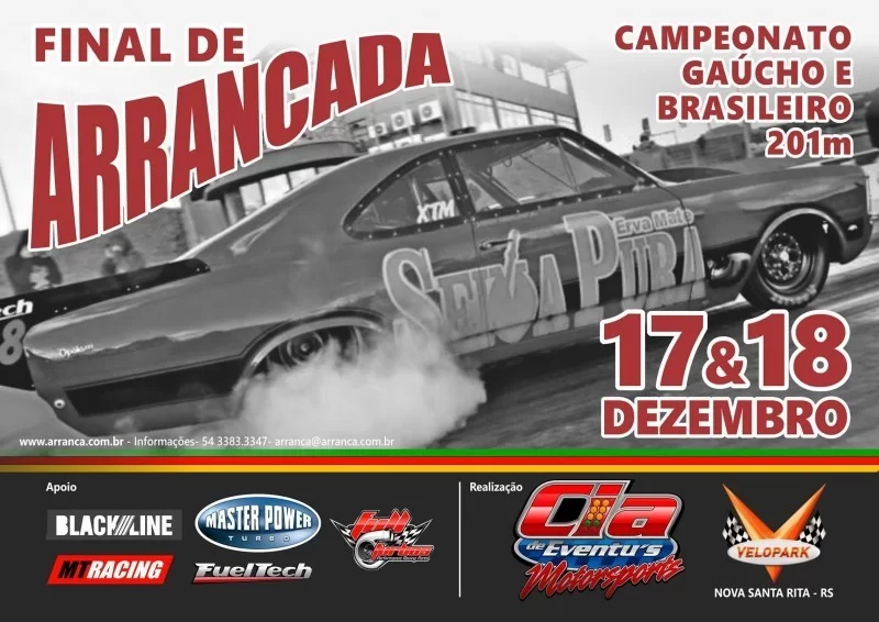 Final Campeonato Gaúcho de Arrancada 201m - 2016