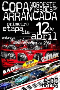 1ª Etapa Copa Noroeste Missões - 2015