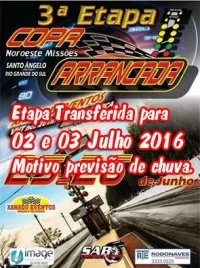 3ª Etapa Copa Noroeste Missões 2016