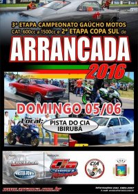 2ª Etapa Copa Sul de Arrancadas e 3ª Etapa Campeonato Gaúcho de Motos