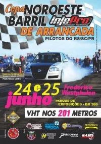1ª Etapa Copa Noroeste Barril Injepro de Arrancada